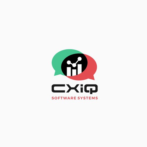 New logo with the title 'Chat Stats Logo for CXIQ'