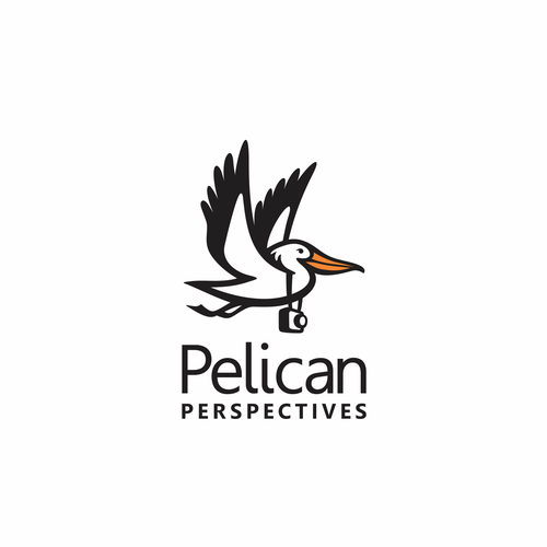 Flying design with the title 'Pelican Perspective '
