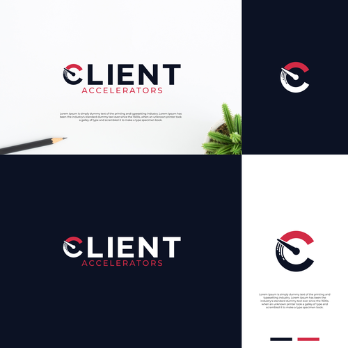Personal logo with the title 'Client Accelerators'