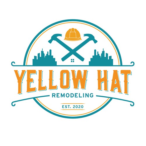 Remodeling logo with the title 'Bold Logo Concept for Construction'