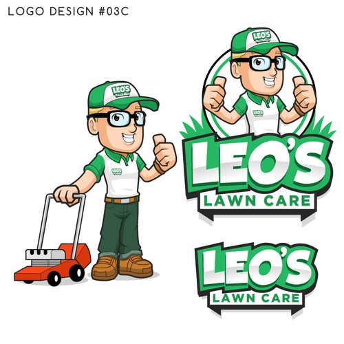 blank lawn care logos