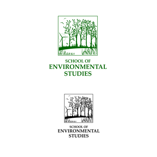 Student logo with the title 'School of Environmental Studies'