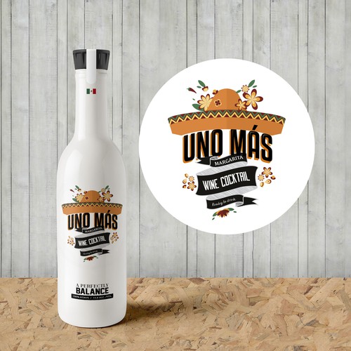 Layout design with the title 'UNO MAS'