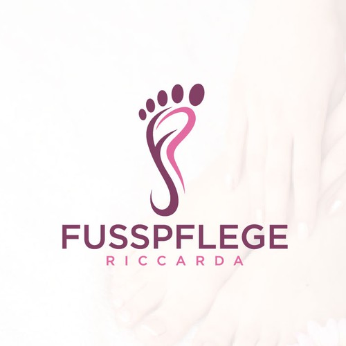 Esthetic design with the title 'Logo concept for Spa (foot & toes care)'