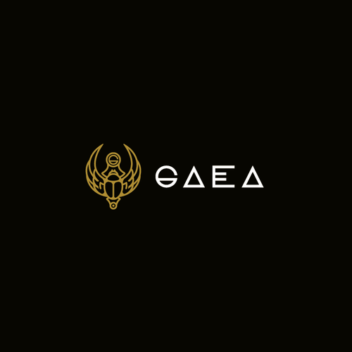 Golden design with the title 'Gaea'