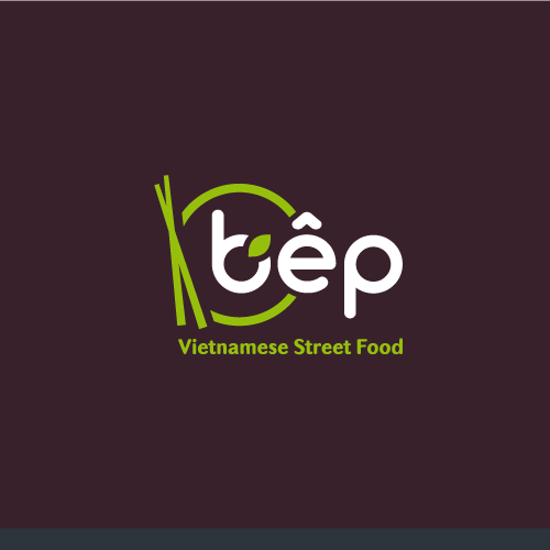 Bowl design with the title 'Modern and simple logo for Vietnamese restaurant'