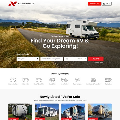 Illustrator website with the title 'Website Design'