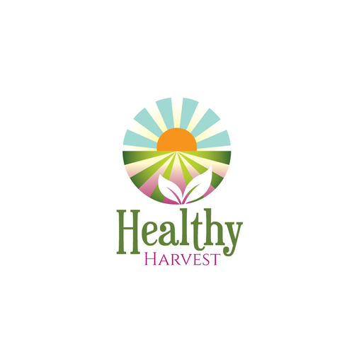 Harvest design with the title 'Healthy Harvest'