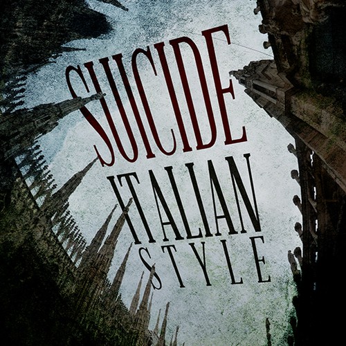 Criminal design with the title 'Create a compelling cover for a crime novel set in Milan, Italy'