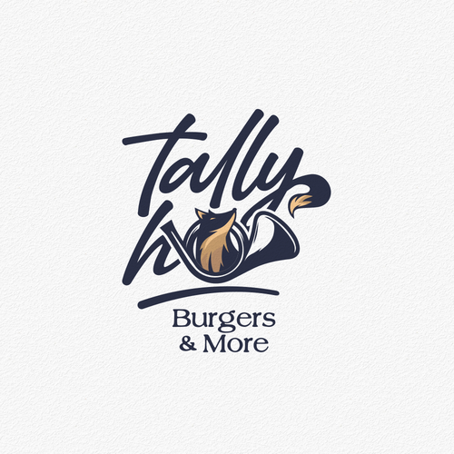 Gourmet design with the title 'Logo for Tally Ho'