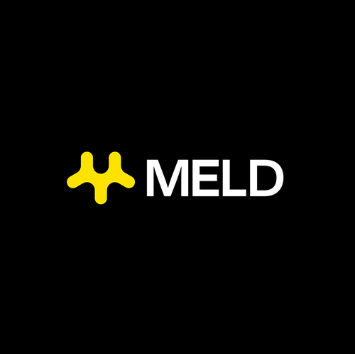 Fluid design with the title 'MELD'