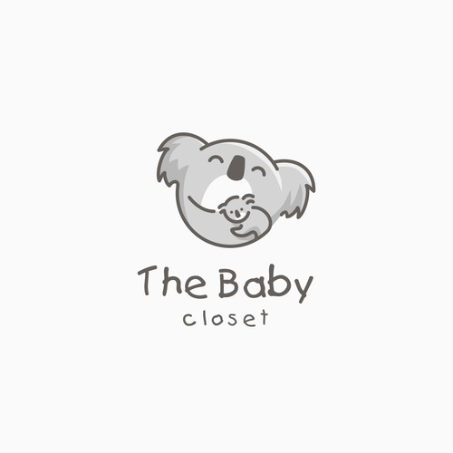 Cub logo with the title 'koala logo'