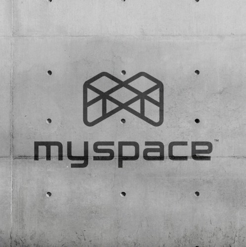 M design with the title 'myspace'
