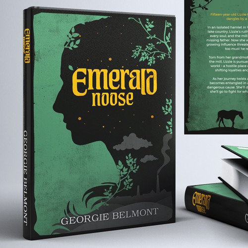 Simple book cover with the title 'Book cover illustration'