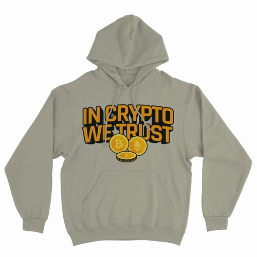Jacket design with the title 'in crypto we trust'