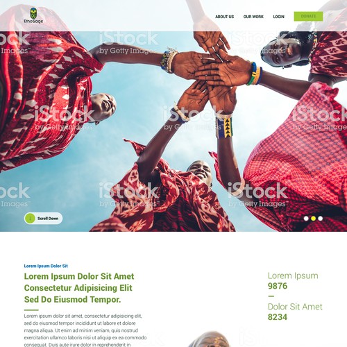 Icon website with the title 'EthoSage'