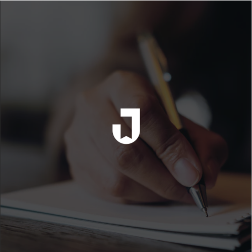 Diary logo with the title 'journal book iconography'