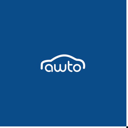 标题为“simple logo for awto”的汽车盾牌标志