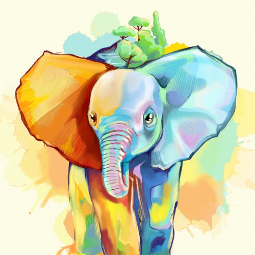 cute elephant designs