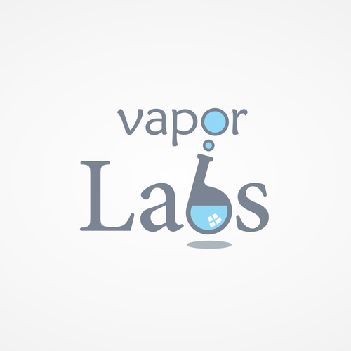 Lab design with the title 'Vapor Labs'