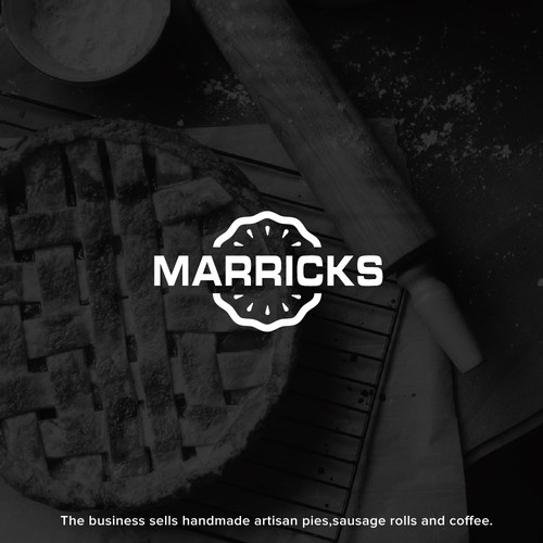 Pie design with the title 'Pie Logo'