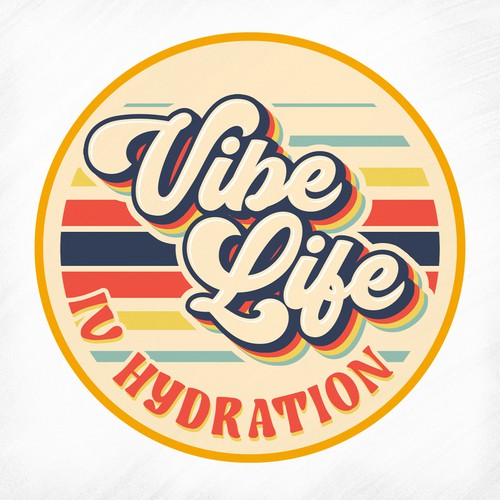 Fluid design with the title 'Vibe Life IV'