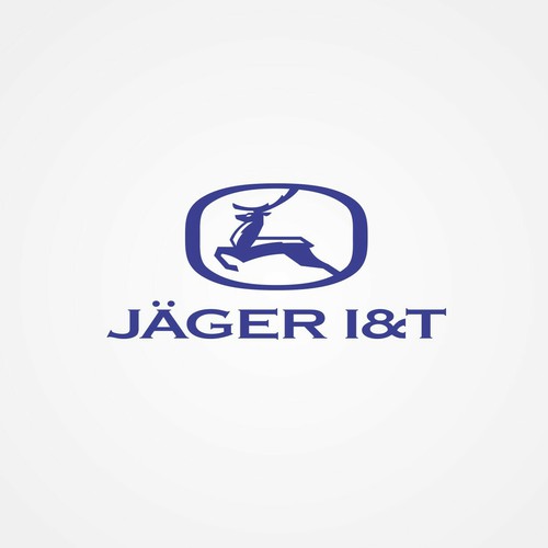 Buck logo with the title 'Jager I&T logo cincept.'