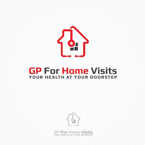 Medical brand with the title 'House Doctor - Logo Design'