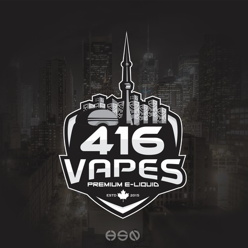 Vapor logo with the title 'Logo for 416 Vapes'