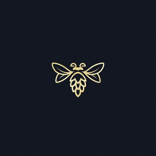 Conceptual logo with the title 'The Ferm - Mead and Craft Libations'