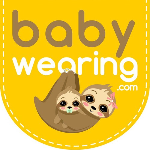 Sloth design with the title 'Cute Character Design'