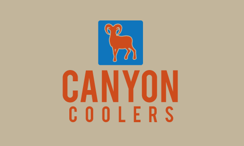 Canyon design with the title 'Canyon Coolers'
