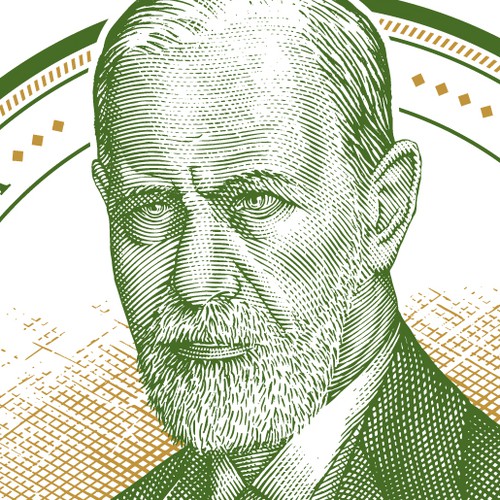 Psychology brand with the title 'Logo and stationery design for Dr. Freud'