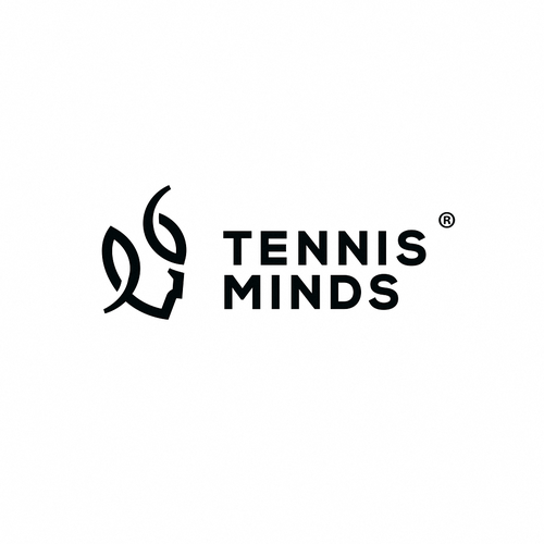 Tennis logo with the title 'Tennis Minds'