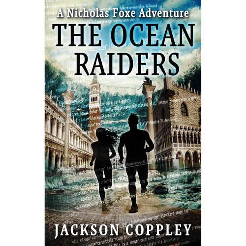 Ocean book cover with the title 'The Ocean Raiders'