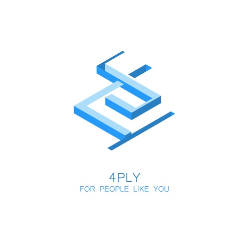 Youth logo with the title 'Logo for 4PLY - A Social Network'