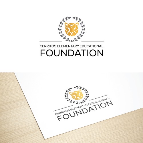 Elementary School logo with the title 'Cerritos Elementary Educational Foundation'
