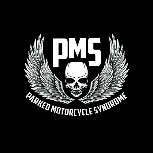 Wings t-shirt with the title 'Parked Motorcycle Syndrome'