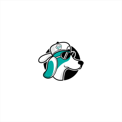 Dog t-shirt with the title 'Hipster Dog'