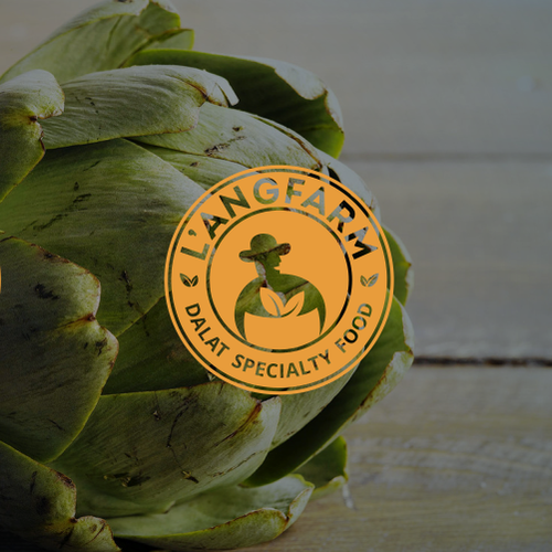 Harvest logo with the title 'Logo redesign for agriculture-originated gourmet food manufacturing and retailing.'