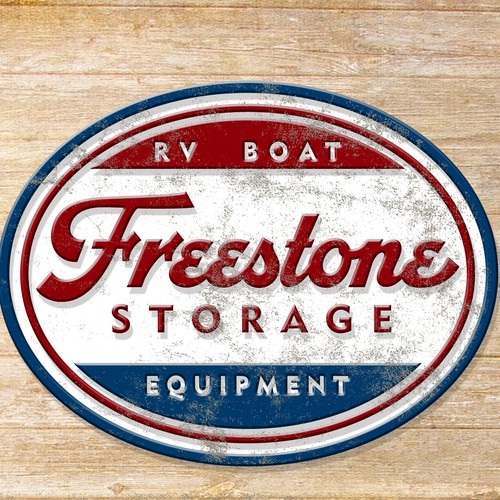 Boat logo with the title 'Freestone Logo'