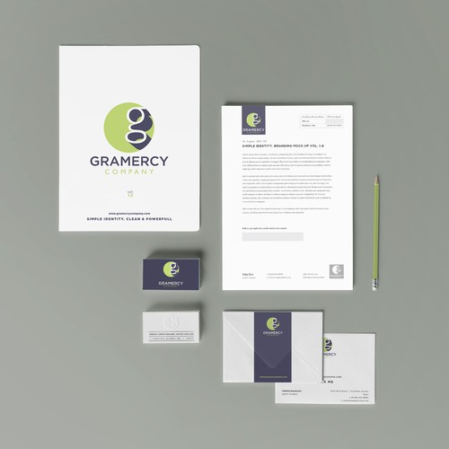 Two-color logo with the title 'Impactful, cool, modern brand logo that signifies quality and trust.'