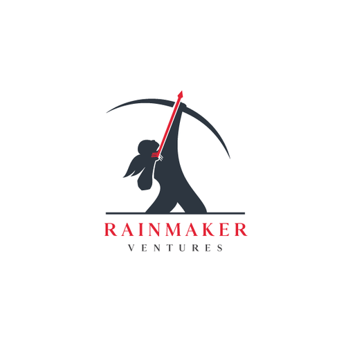 Rain design with the title 'Rainmaker Ventures'