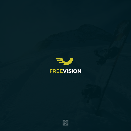 Eye design with the title 'Logo for FreeVision'