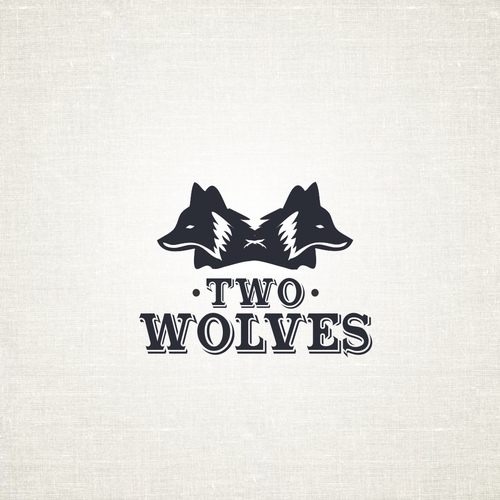 Type design with the title 'Classic masculine logo'