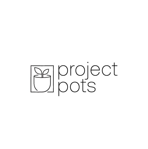 Garden logo with the title 'PROJECT POTS'