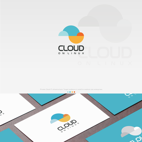 Hosting logo with the title 'Cloud On Linux'