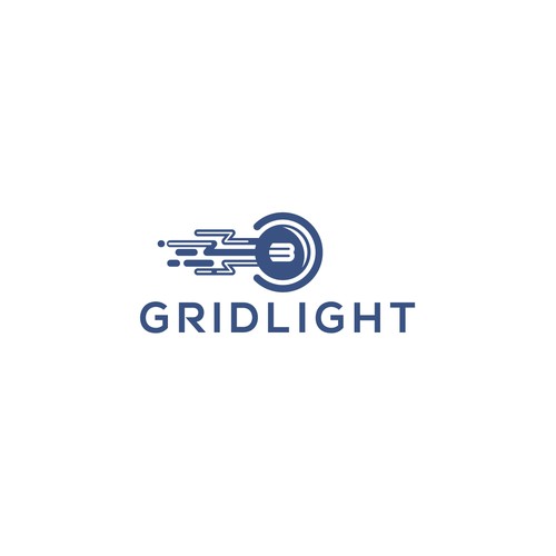 Network brand with the title 'Logo for a startup (bitcoin lightning network).'