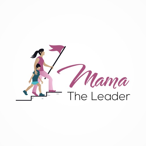 Leadership logo with the title 'Mama the Leader'