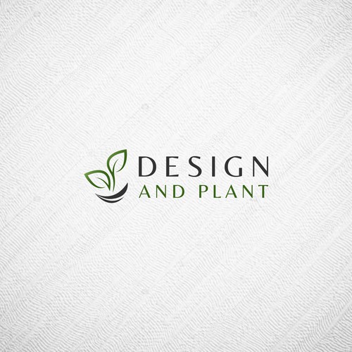 Special logo with the title 'Plant ideas'